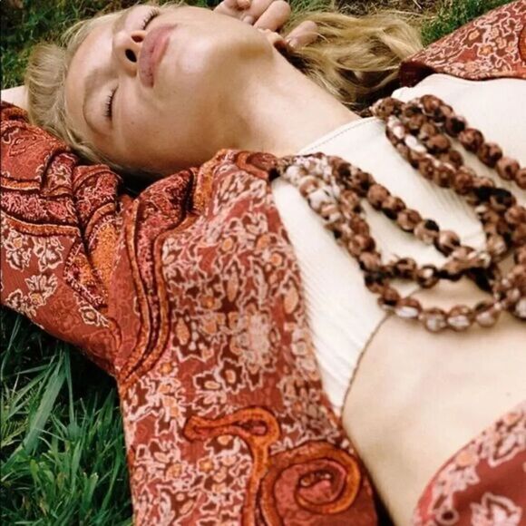 ZARA LONG BEAD NECKLACE‎  - Picture 1 of 5